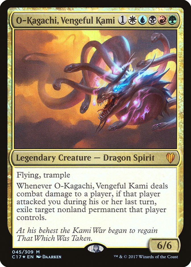 O-Kagachi, Vengeful Kami - [Foil] Commander 2017 (C17)