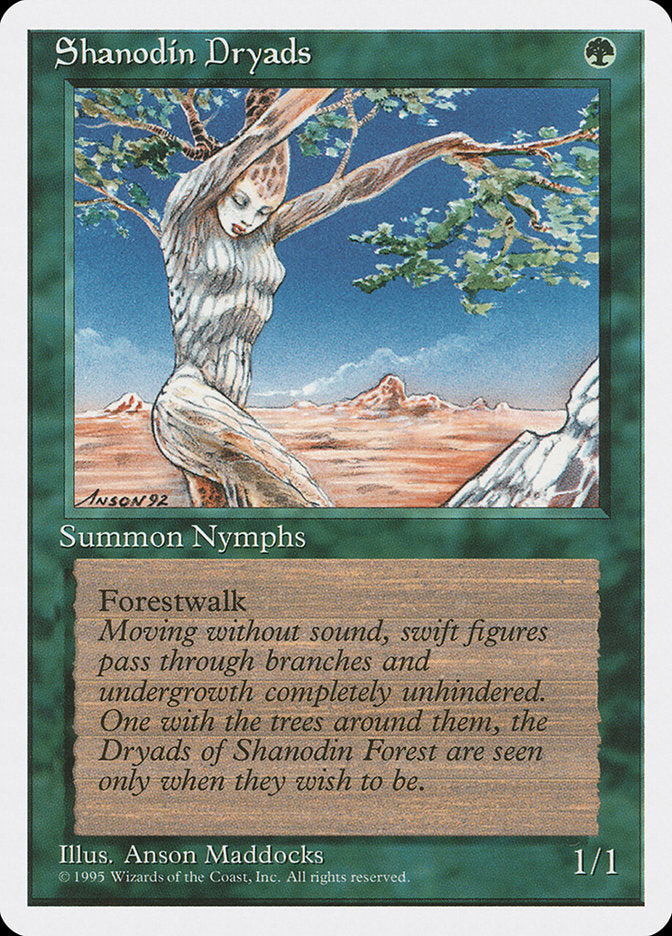 Shanodin Dryads - Fourth Edition (4ED)