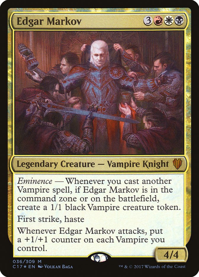 Edgar Markov - [Foil] Commander 2017 (C17)