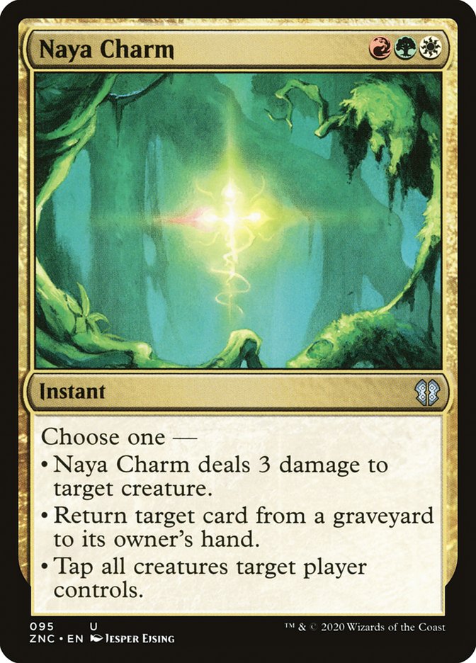 Naya Charm - [Foil] Zendikar Rising Commander (ZNC)