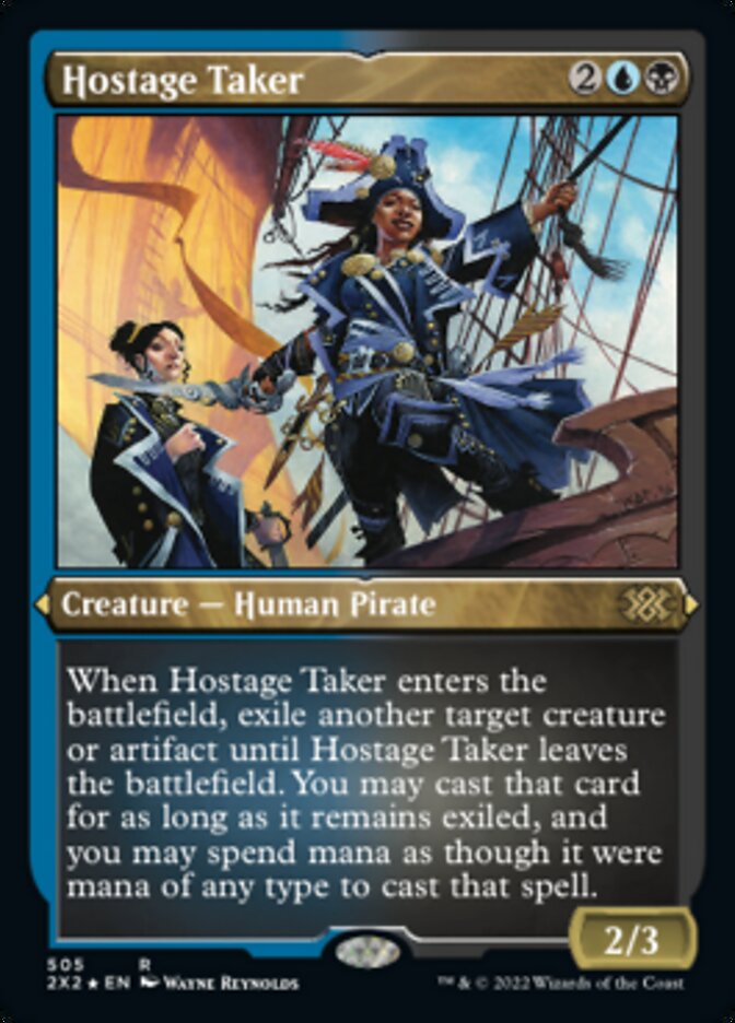 Hostage Taker - [Etched Foil] Double Masters 2022 (2X2)