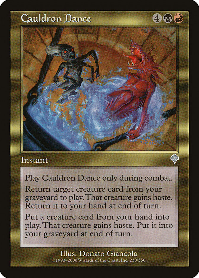 Cauldron Dance - [Foil, Retro Frame] Invasion (INV)