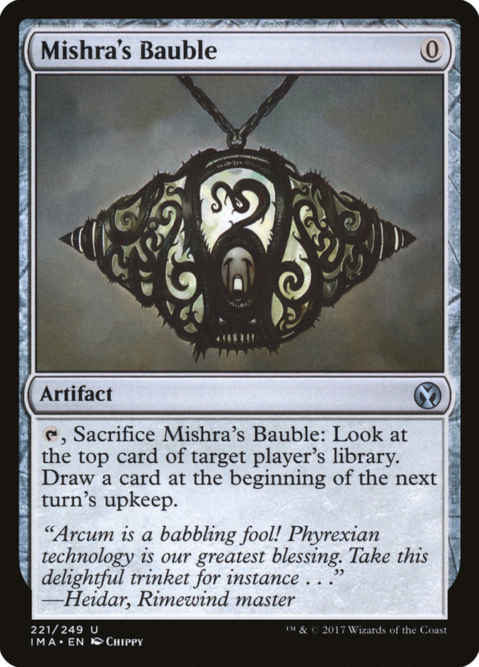 Mishra's Bauble - [Foil] Iconic Masters (IMA)