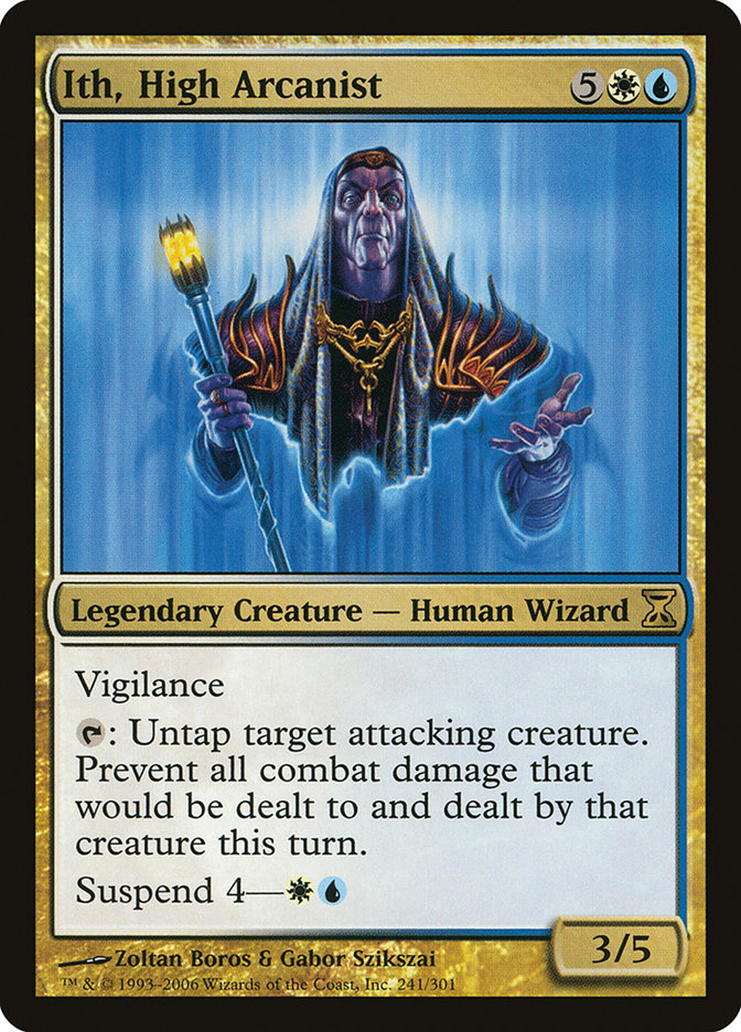 Ith, High Arcanist - [Foil] Time Spiral (TSP)