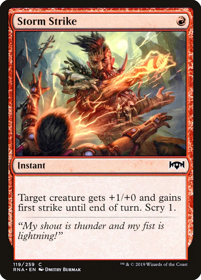 Storm Strike - [Foil] Ravnica Allegiance (RNA)