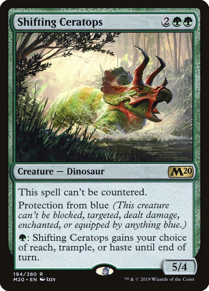Shifting Ceratops - [Foil] Core Set 2020 (M20)