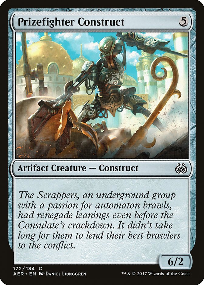Prizefighter Construct - [Foil] Aether Revolt (AER)