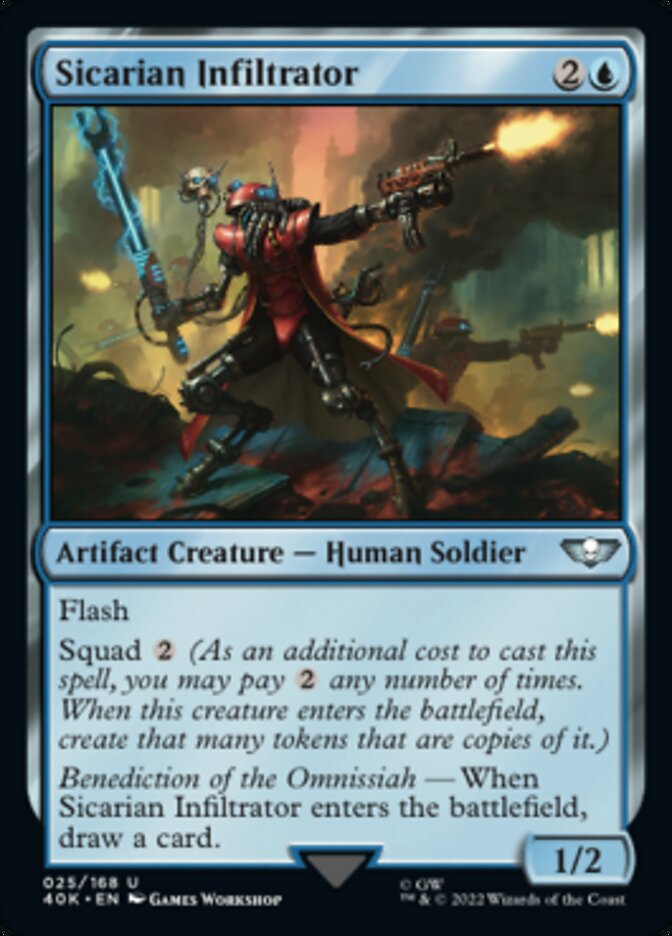 Sicarian Infiltrator - [Surge Foil] Warhammer 40,000 Commander (40K)