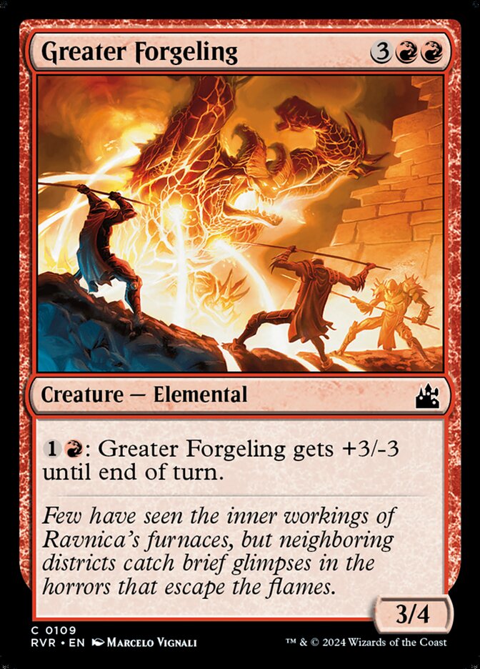 Greater Forgeling - [Foil] Ravnica Remastered (RVR)