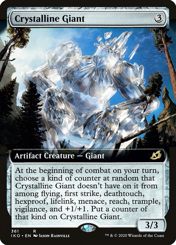 Crystalline Giant - [Foil, Extended Art] Ikoria: Lair of Behemoths (IKO)