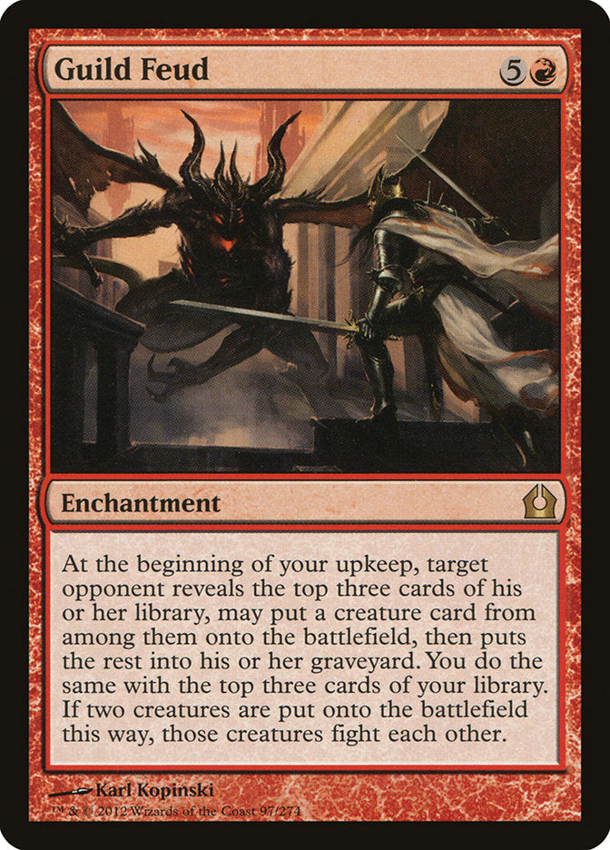Guild Feud - [Foil] Return to Ravnica (RTR)