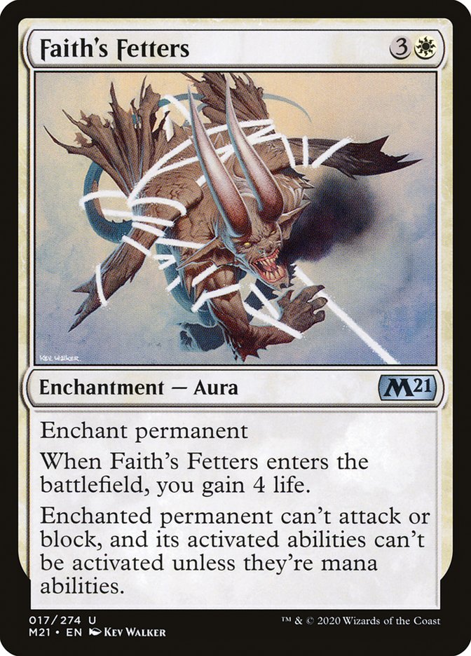 Faith's Fetters - [Foil] Core Set 2021 (M21)