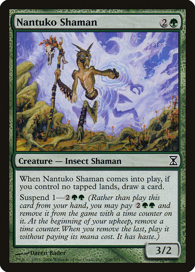 Nantuko Shaman - [Foil] Time Spiral (TSP)