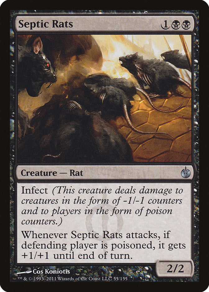 Septic Rats - [Foil] Mirrodin Besieged (MBS)