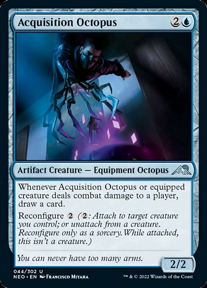Acquisition Octopus - Kamigawa: Neon Dynasty (NEO)
