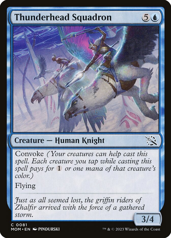 Thunderhead Squadron - [Foil] March of the Machine (MOM)