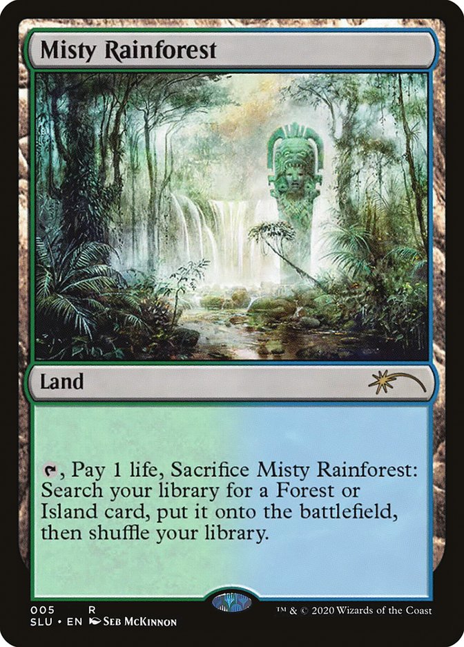 Misty Rainforest - Secret Lair: Ultimate Edition (SLU)