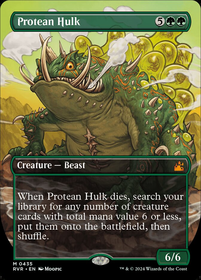 Protean Hulk - [Borderless] Ravnica Remastered (RVR)