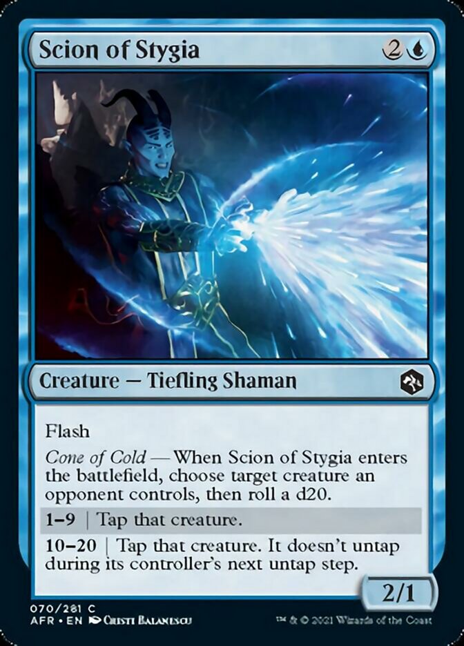 Scion of Stygia - [Foil] Adventures in the Forgotten Realms (AFR)