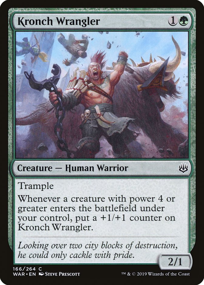 Kronch Wrangler - [Foil] War of the Spark (WAR)