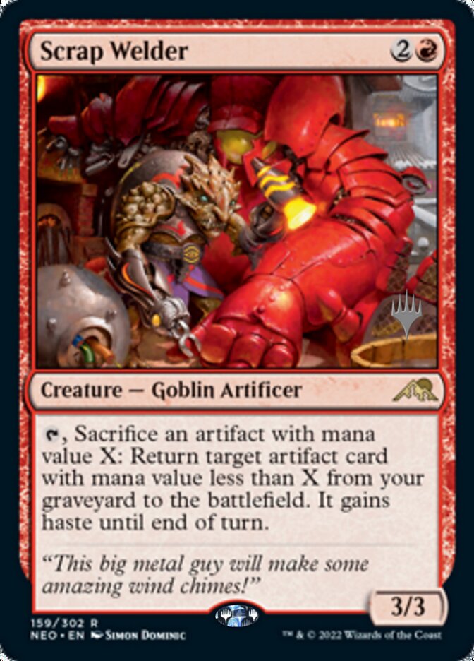 Scrap Welder - [Promo] Kamigawa: Neon Dynasty Promos (PNEO)