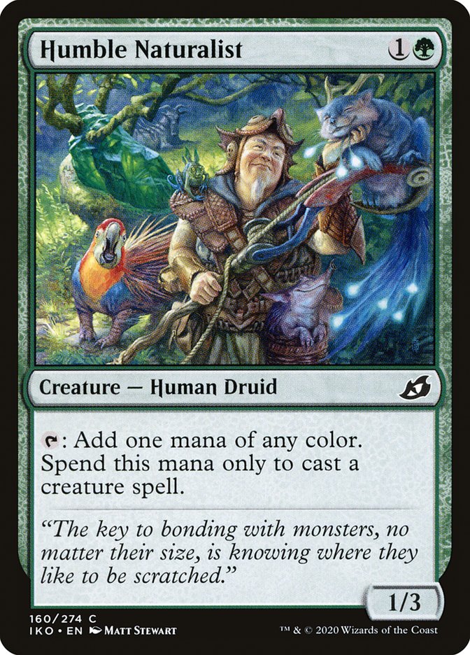 Humble Naturalist - [Foil] Ikoria: Lair of Behemoths (IKO)