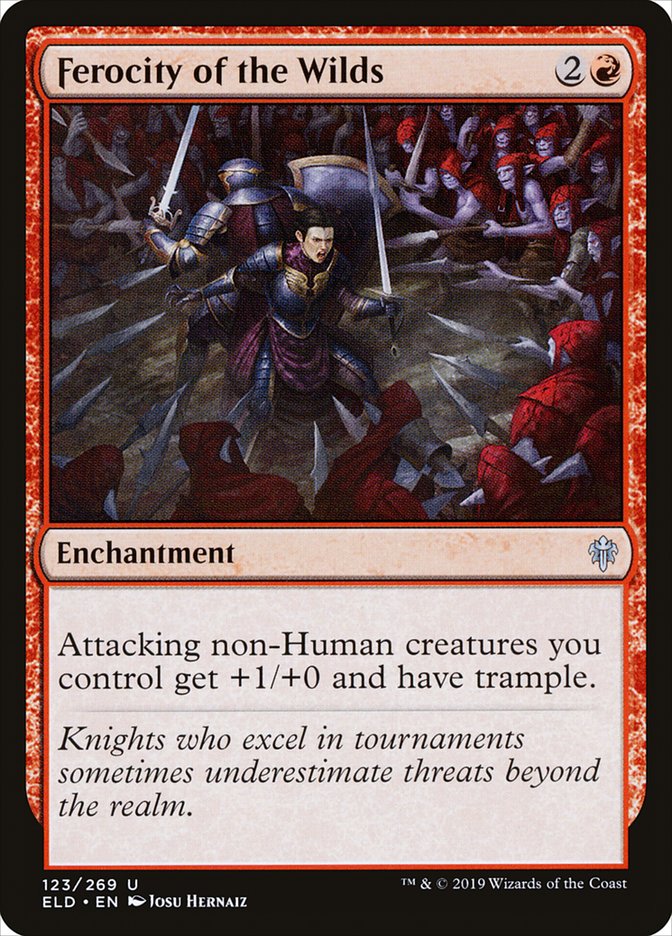 Ferocity of the Wilds - [Foil] Throne of Eldraine (ELD)