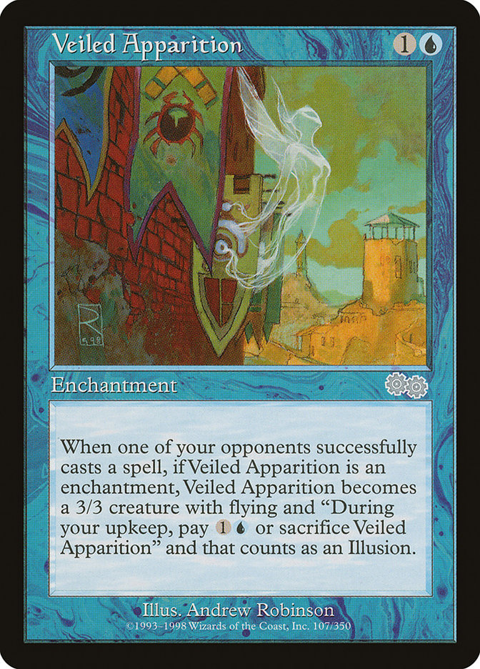 Veiled Apparition - [Retro Frame] Urza's Saga (USG)