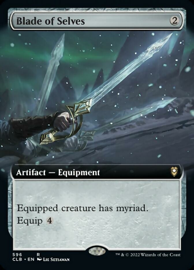 Blade of Selves - [Foil, Extended Art] Commander Legends: Battle for Baldur's Gate (CLB)