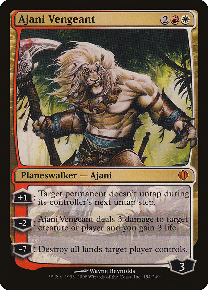 Ajani Vengeant - [Foil] Shards of Alara (ALA)