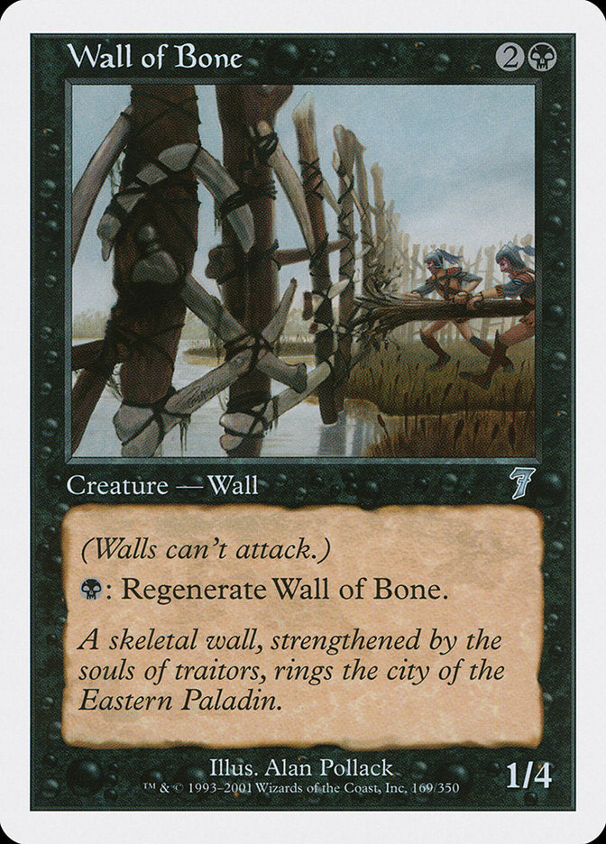 Wall of Bone - Seventh Edition (7ED)