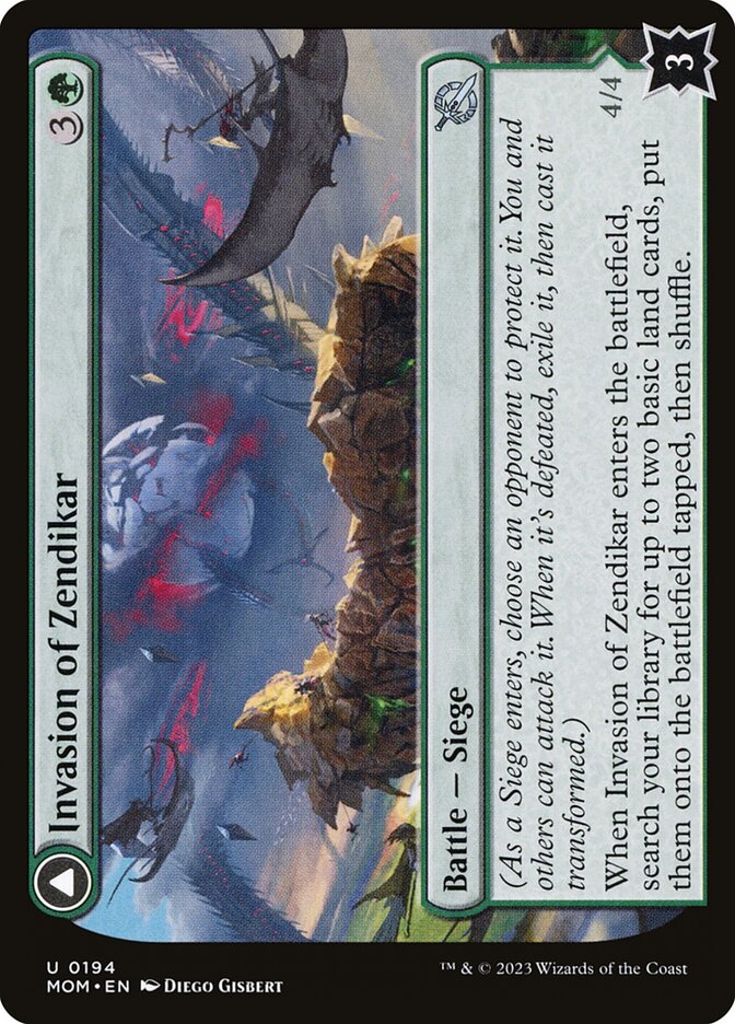 Invasion of Zendikar // Awakened Skyclave - March of the Machine (MOM)