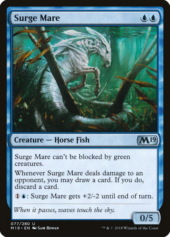 Surge Mare - [Foil] Core Set 2019 (M19)