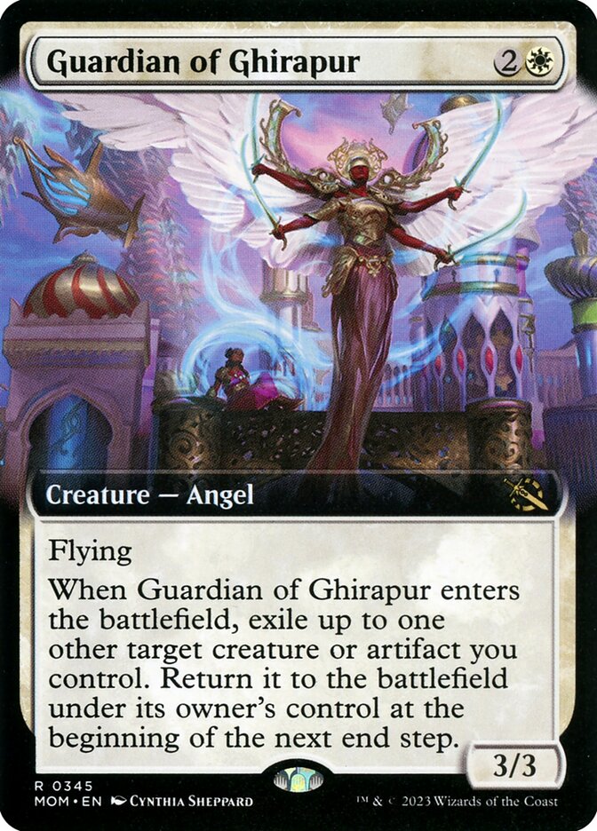 Guardian of Ghirapur - [Foil, Extended Art] March of the Machine (MOM)