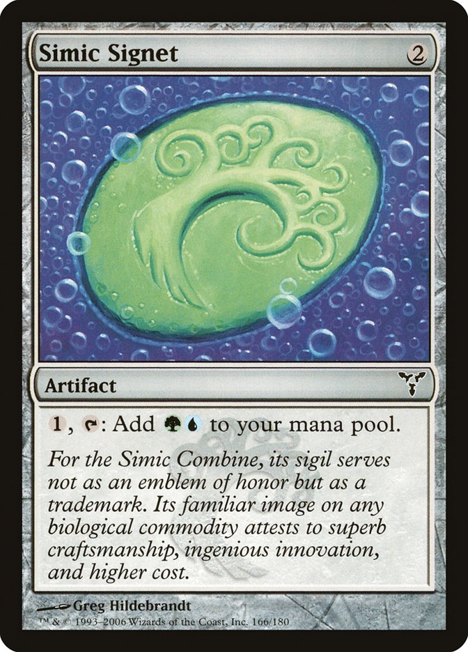 Simic Signet - Dissension (DIS)