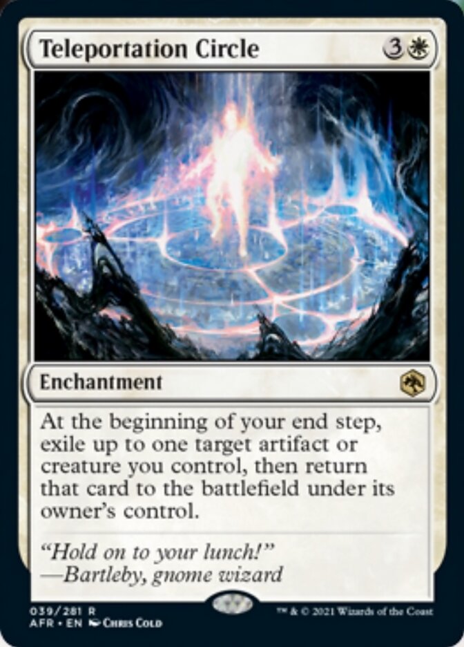 Teleportation Circle - [Foil] Adventures in the Forgotten Realms (AFR)