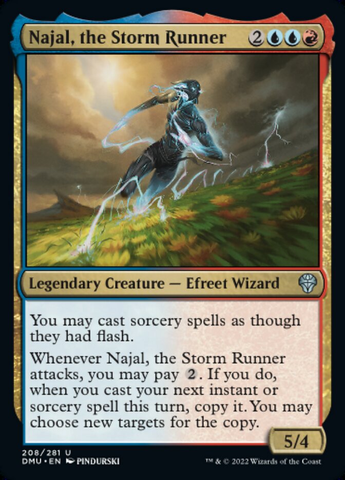 Najal, the Storm Runner - [Foil] Dominaria United (DMU)