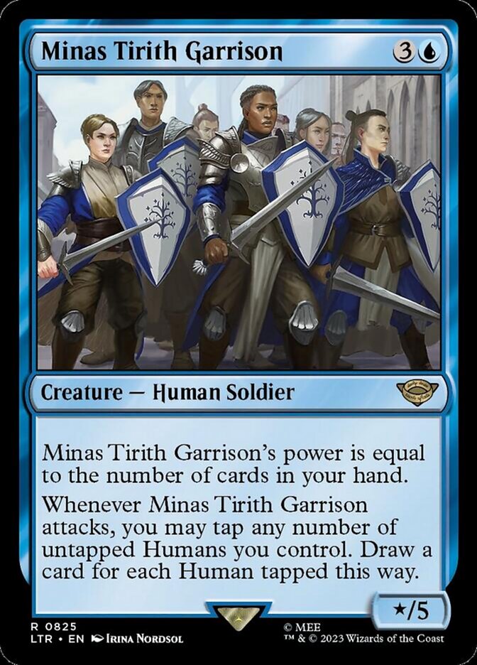 Minas Tirith Garrison - [Foil] The Lord of the Rings: Tales of Middle-earth (LTR)