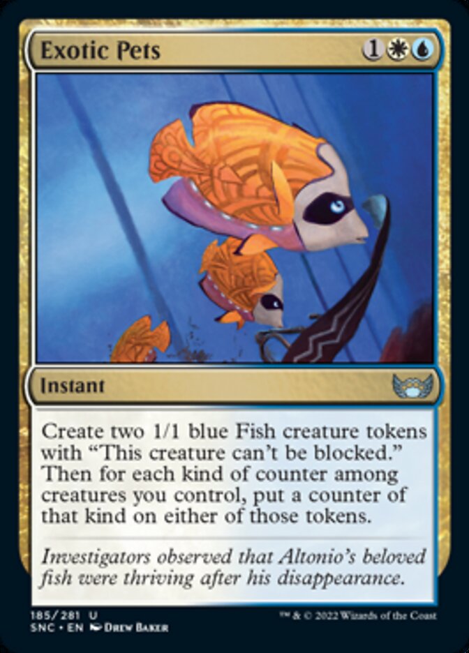 Exotic Pets - [Foil] Streets of New Capenna (SNC)
