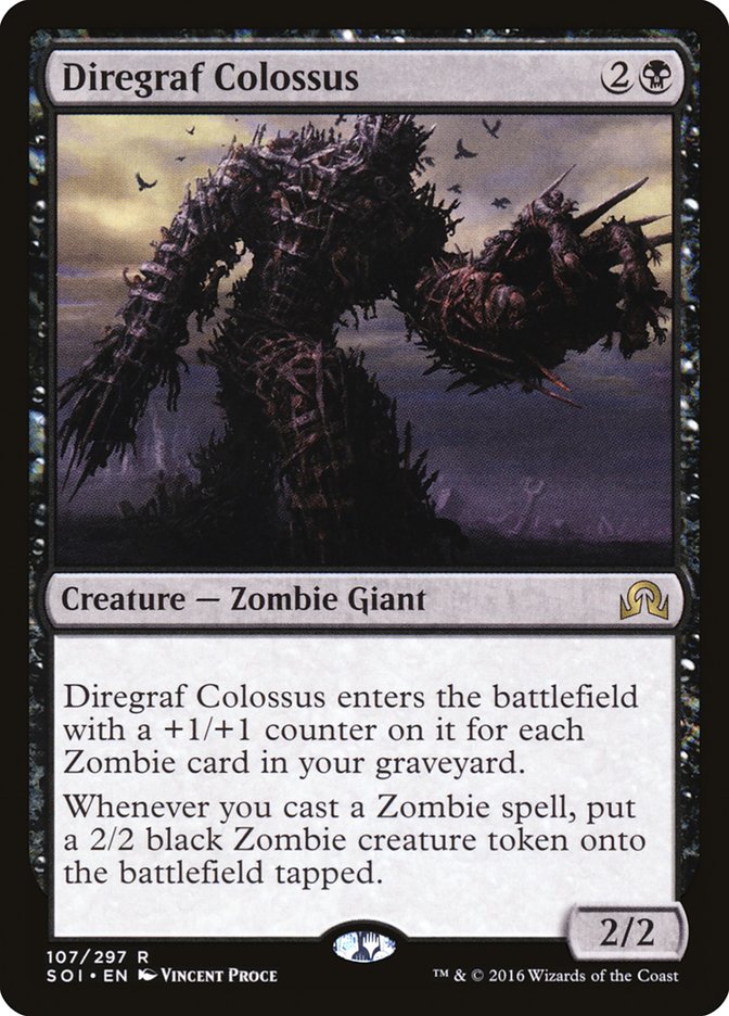 Diregraf Colossus - [Foil] Shadows over Innistrad (SOI)