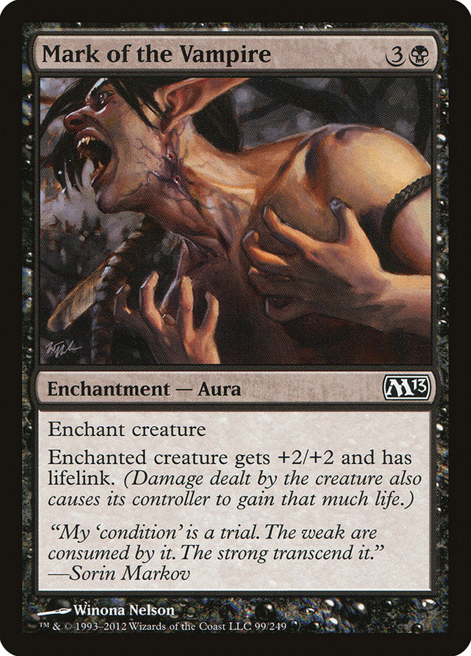 Mark of the Vampire - [Foil] Magic 2013 (M13)