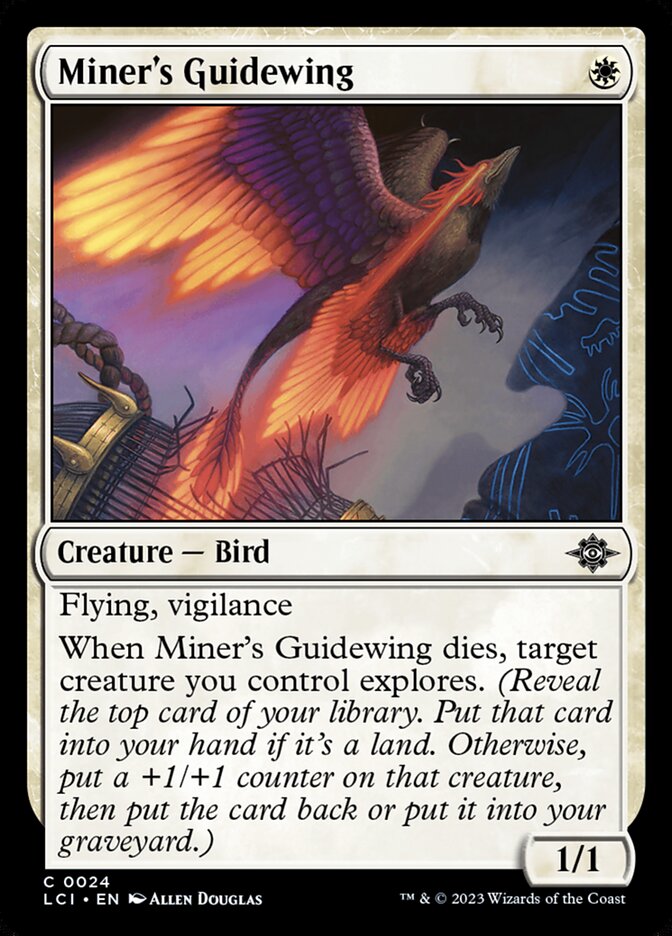 Miner's Guidewing - [Foil] The Lost Caverns of Ixalan (LCI)