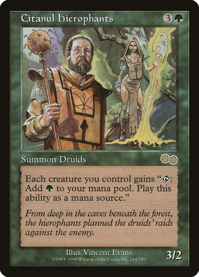 Citanul Hierophants - [Retro Frame] Urza's Saga (USG)