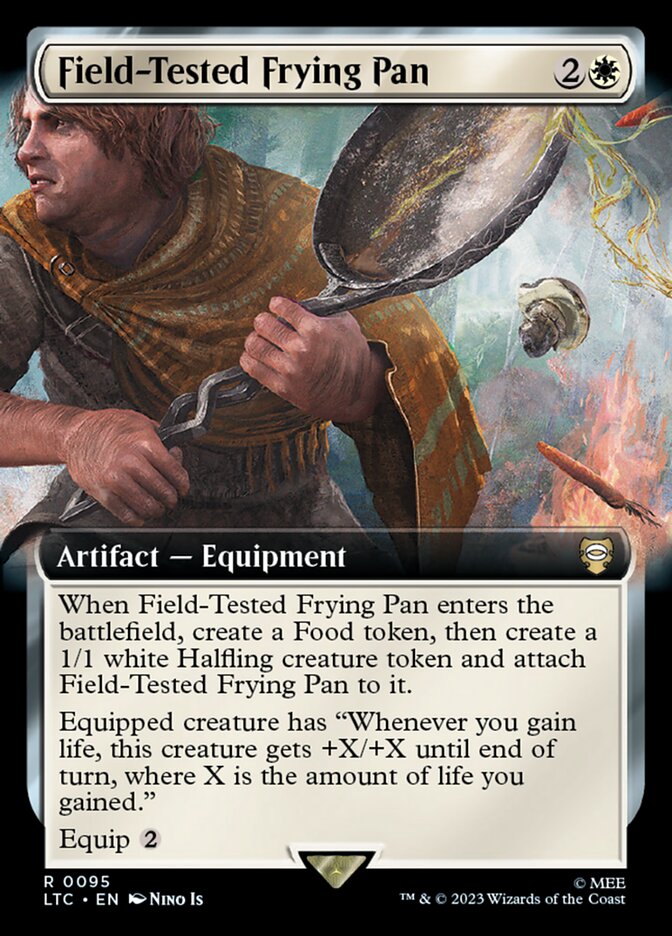 Field-Tested Frying Pan - [Foil, Extended Art] Tales of Middle-earth Commander (LTC)