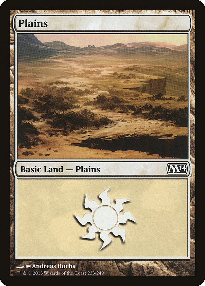 Plains (233) - Magic 2014 (M14)