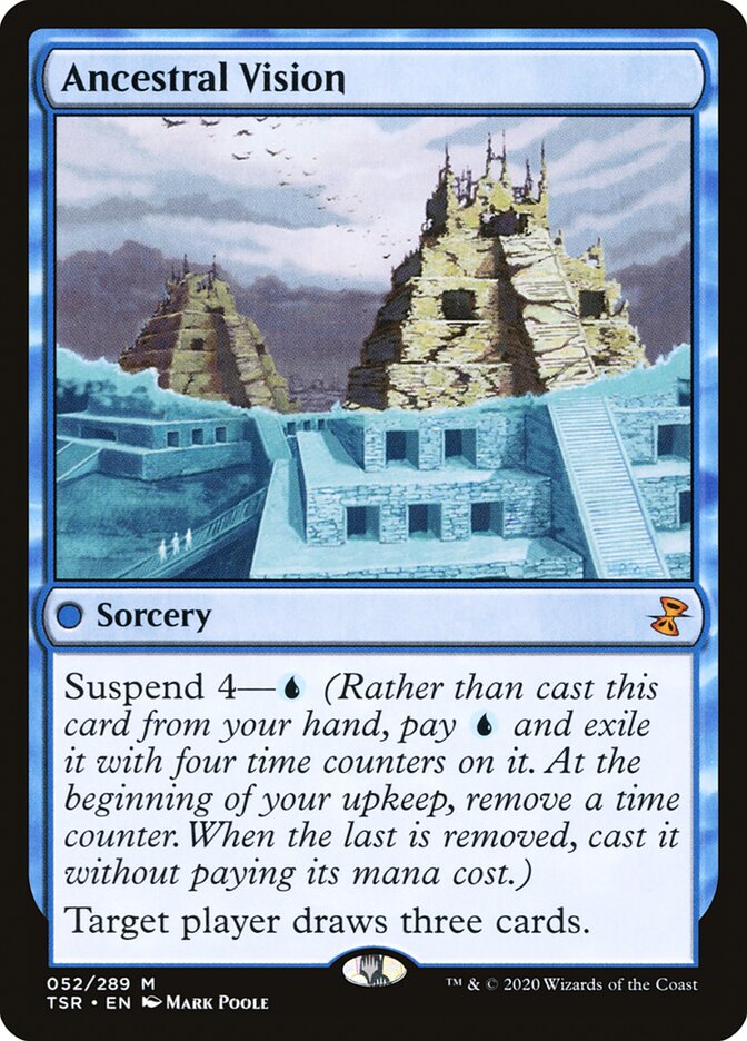 Ancestral Vision - [Foil] Time Spiral Remastered (TSR)