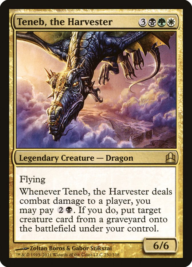 Teneb, the Harvester - Commander 2011 (CMD)