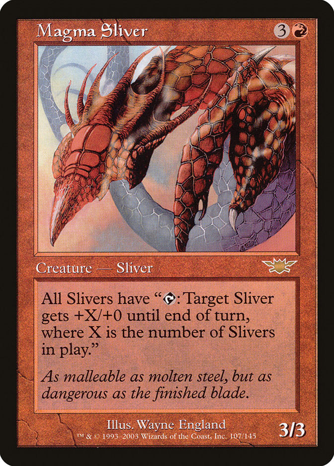 Magma Sliver - [Foil] Legions (LGN)