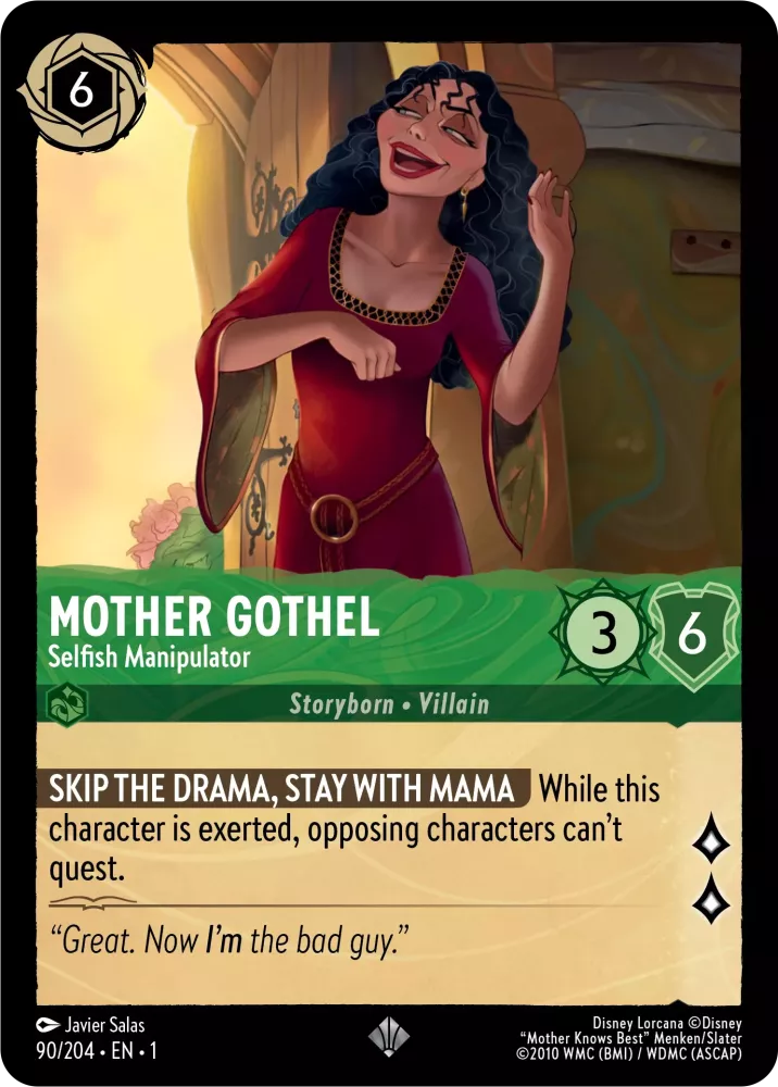 Mother Gothel - Selfish Manipulator - [Foil] The First Chapter (1)