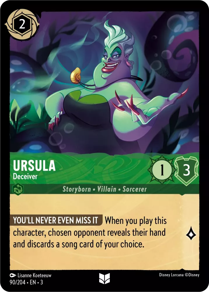 Ursula - Deceiver - [Foil] Into the Inklands (3)